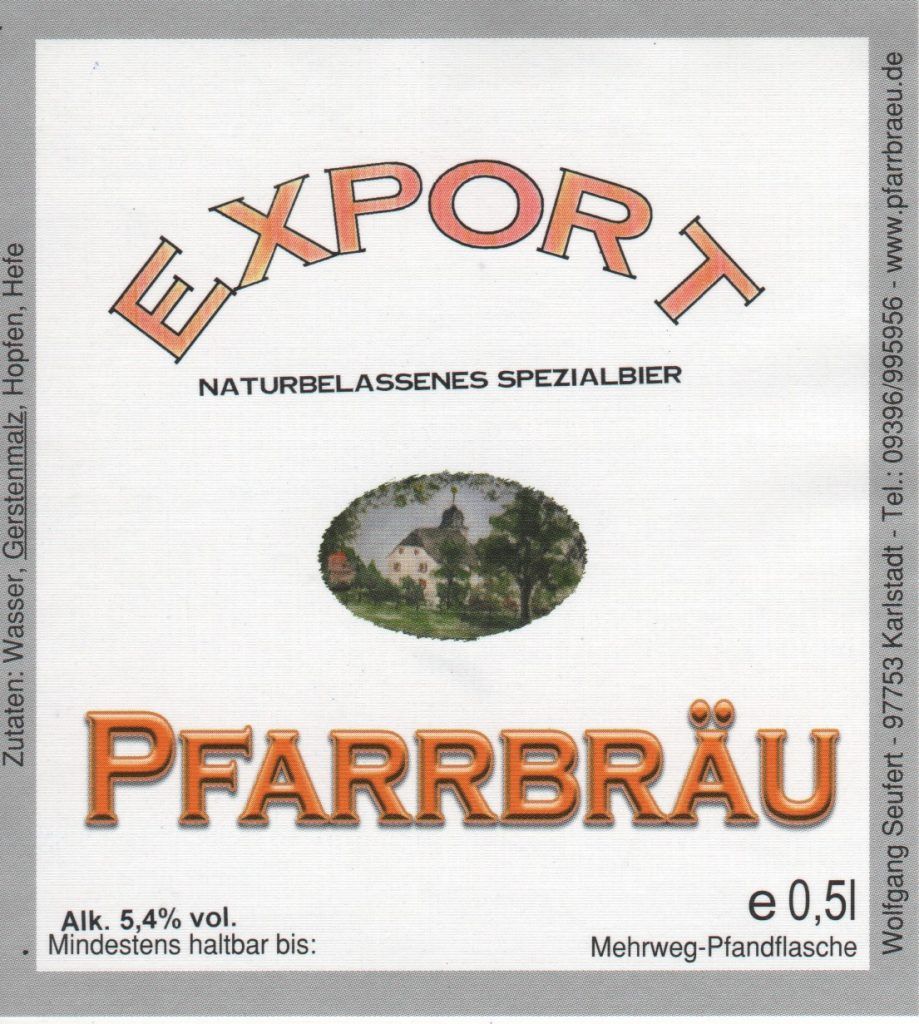 Pfarrbräu Export