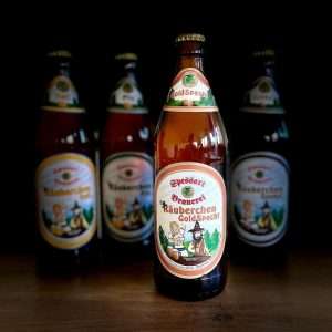 Räuberchen Goldspecht - Spessart Brauerei - Franken Körble